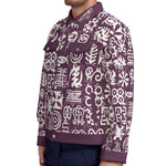 ADINKRA MIXGRAPES Unisex Lapel Jacket