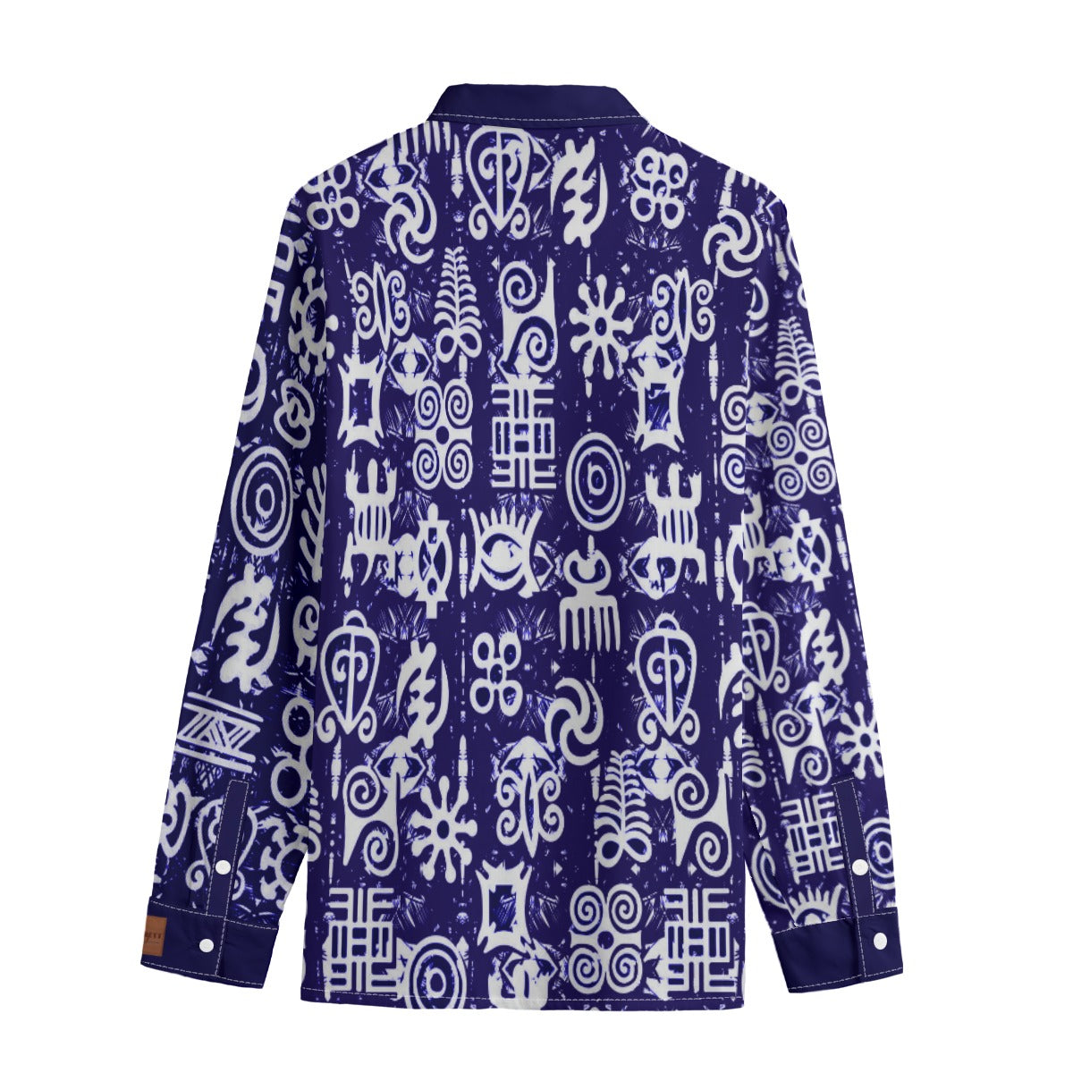 ADINKRA MXBLUE Men's Shirt Cotton poplin