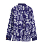 ADINKRA MXBLUE Men's Shirt Cotton poplin