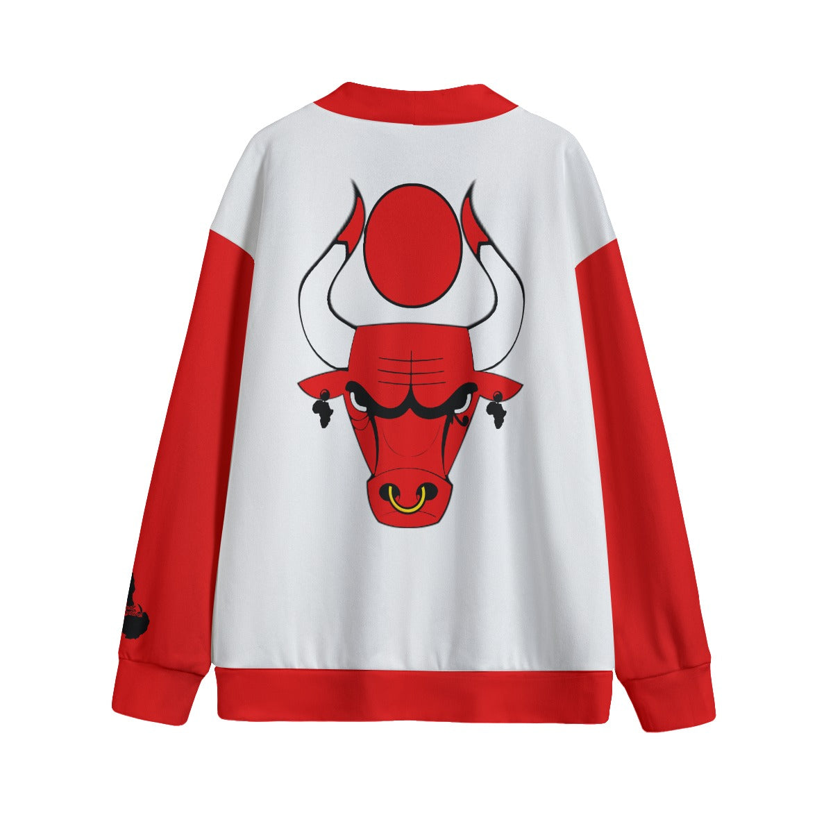 HATHOR BULLS Unisex Cardigan With Button Closure