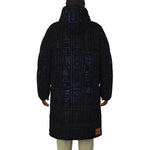 HIEROGLYPH Unisex Long Down Jacket