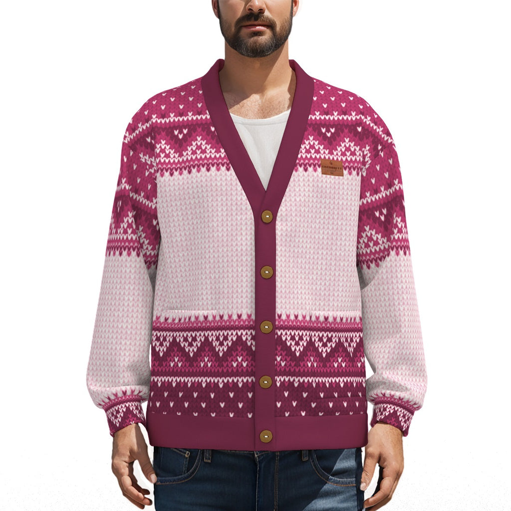 LCC KNITTED GRAPES Unisex Cardigan