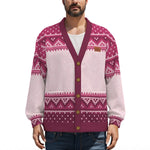 LCC KNITTED GRAPES Unisex Cardigan