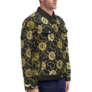 AFRICAN WARRIOR BLC Unisex Lapel Jacket