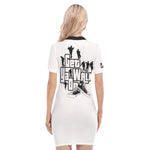 GET YA WALK ON Women's Polo Collar Dress