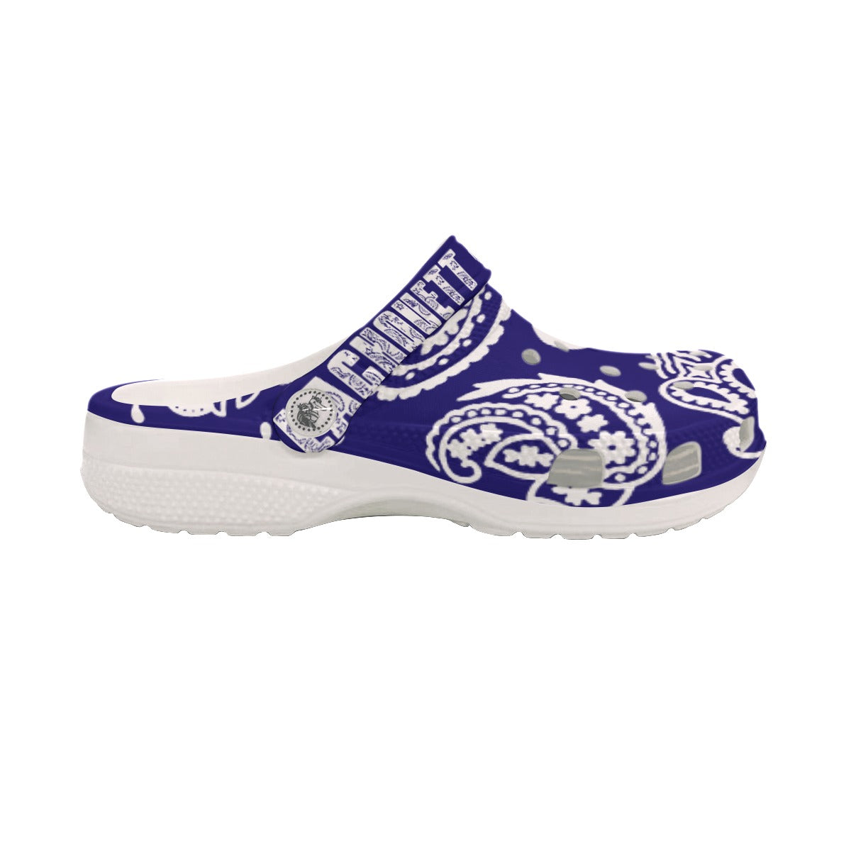 BANDANA PAISLEY NAVY Women's Classic Clogs