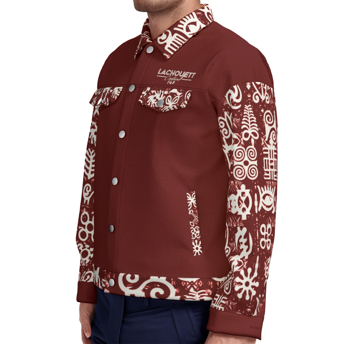 ADINKRA MIXBRDX1 Unisex Lapel Jacket