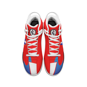 FRANCE RED Men's Shock Basketball Shoes
