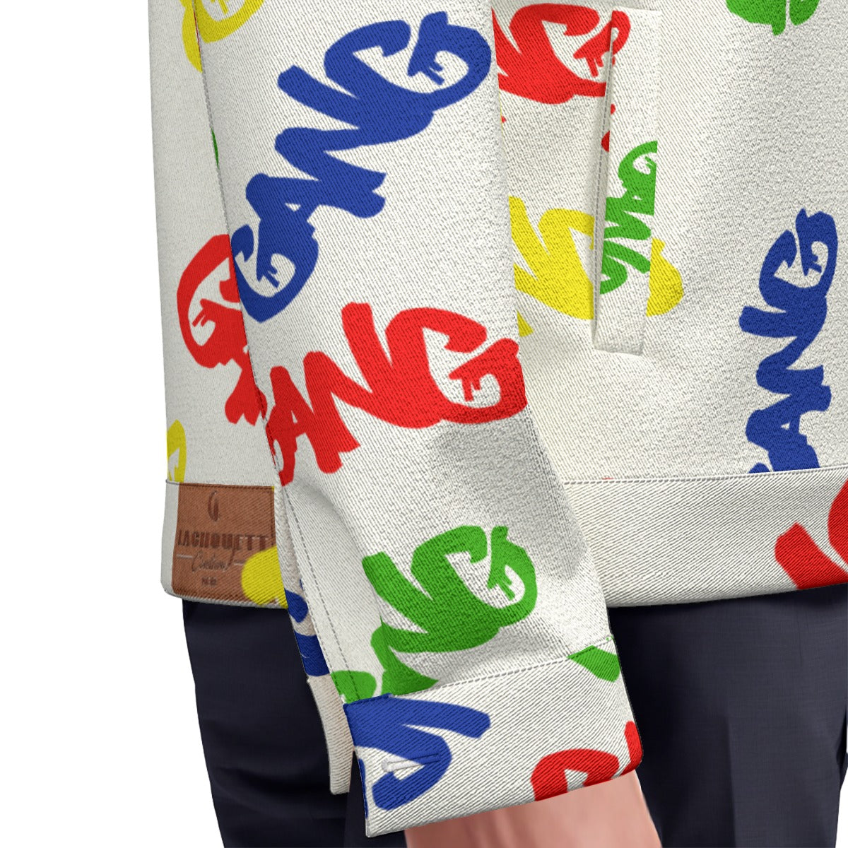 GANG X3COLOR Unisex Lapel Jacket  Cotton