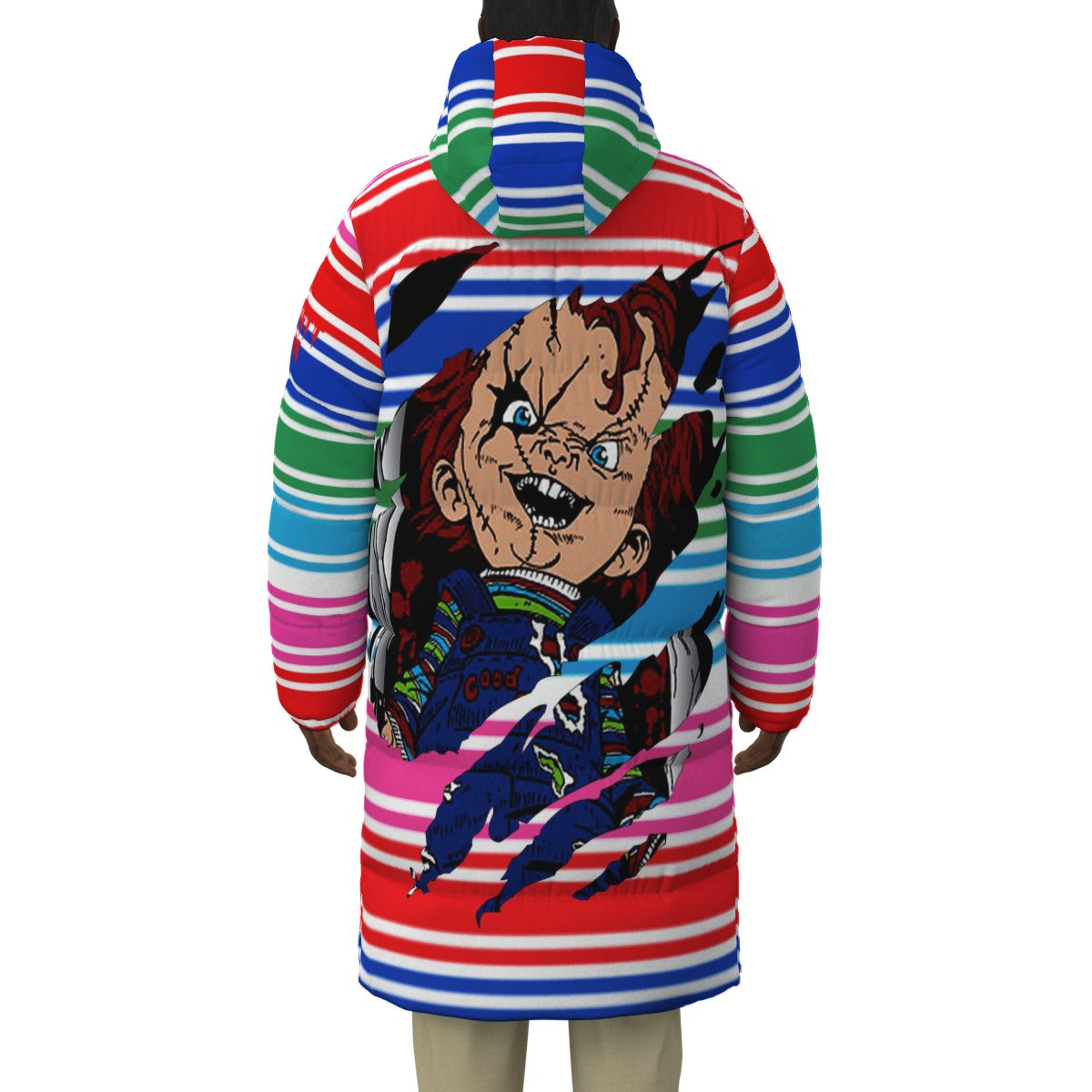 CHUCKY Unisex Long Down Jacket