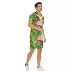 THE NOTORIOUS OLMEC Men's Short Sleeve Shirt Sets