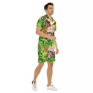 THE NOTORIOUS OLMEC Men's Short Sleeve Shirt Sets