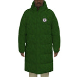LCC GREEN Unisex Long Down Jacket