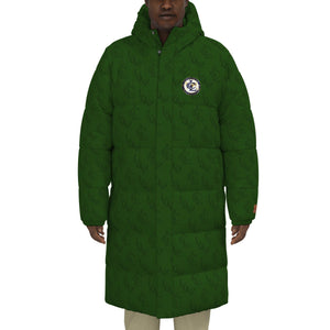 LCC GREEN Unisex Long Down Jacket