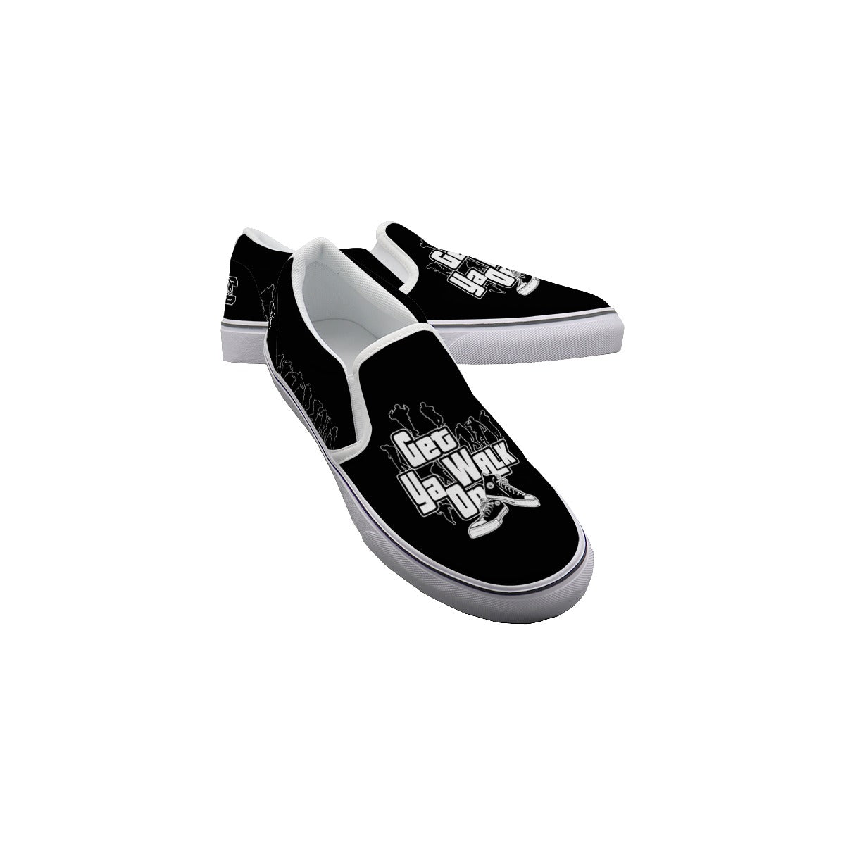 GET YA WALK ON BLC Men's Slip On Sneakers