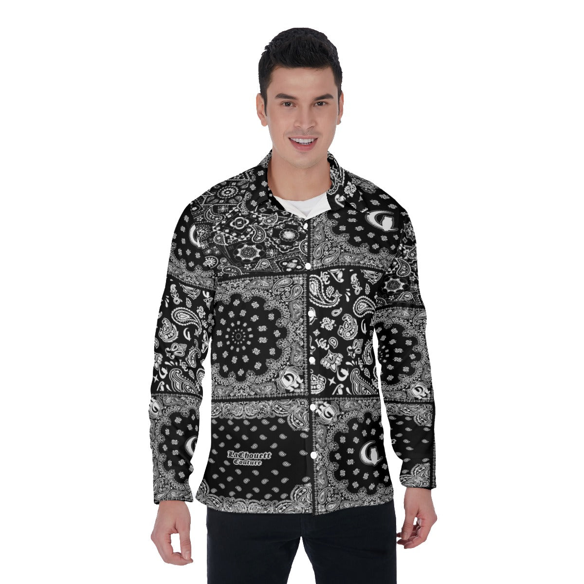 BANDANA BLC Men's Long Sleeve Shirt