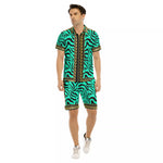 PRIVILEGE TRQSE Men's Short Sleeve Shirt Sets