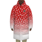NEW RICH RED Unisex Long Down Jacket