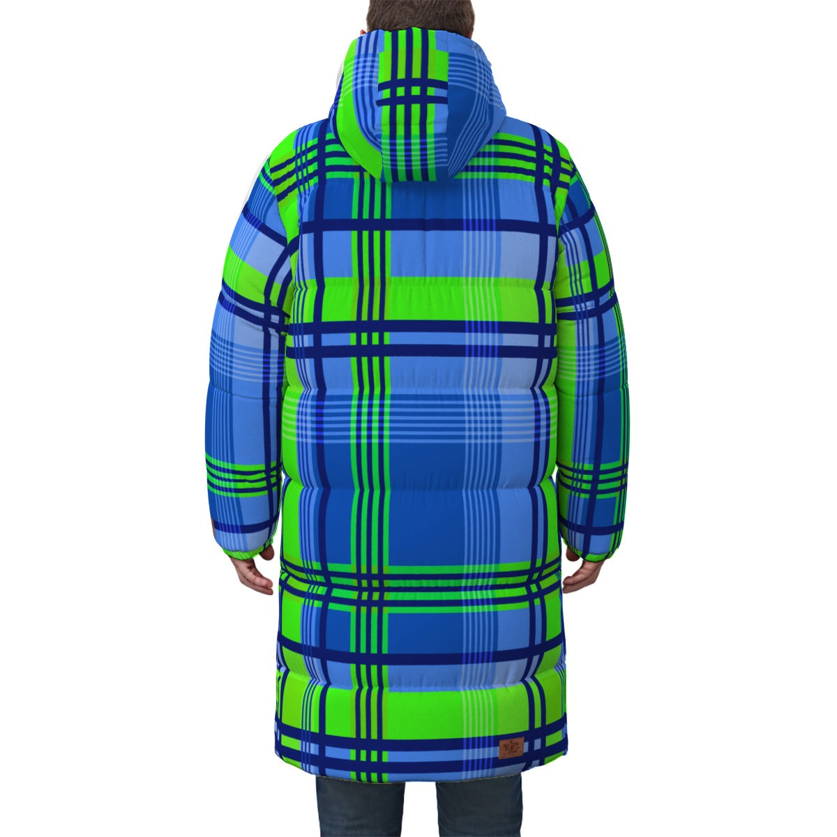 MADRAS FLUO Unisex Long Down Jacket