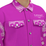 BANDANA V.I.P GRAPES Unisex Lapel Jacket