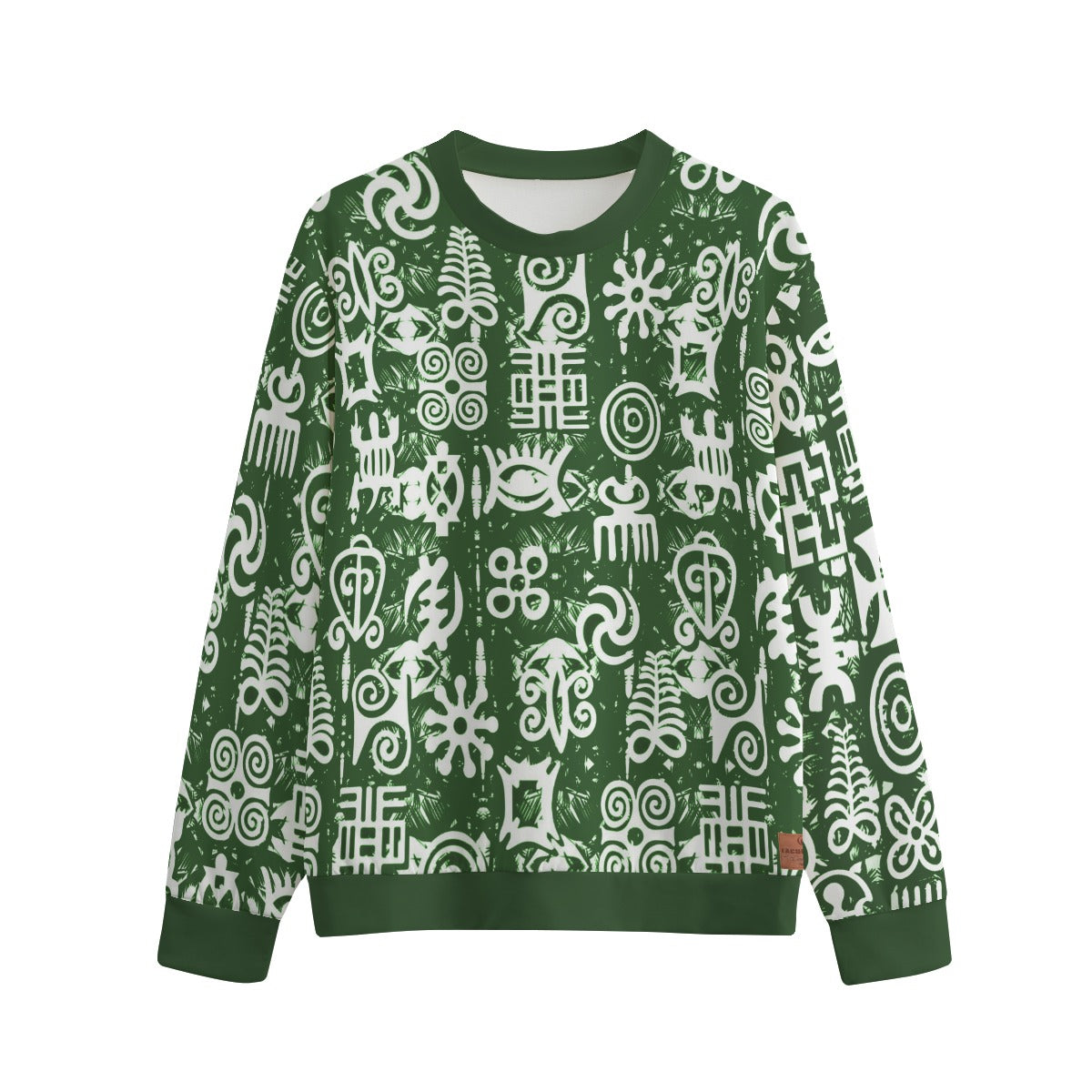 ADINKRA MXGRN Unisex O-neck Sweatshirt Cotton