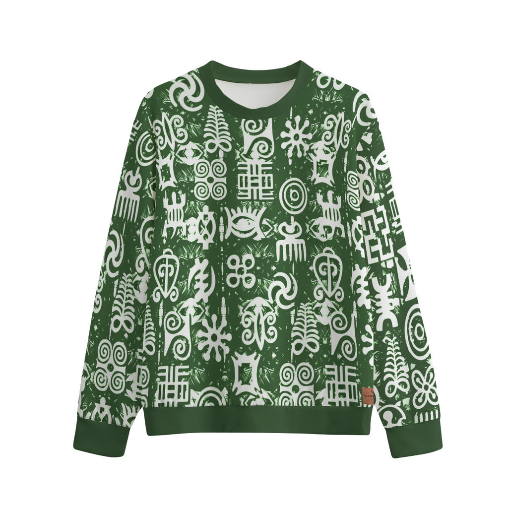 ADINKRA MXGRN Unisex O-neck Sweatshirt Cotton