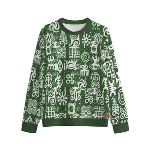 ADINKRA MXGRN Unisex O-neck Sweatshirt Cotton