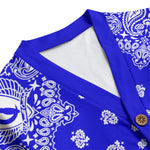 BANDANA Cs'UP Unisex V-neck Cardigan With Button Closure