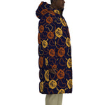LCC WARRIOR NAVY Unisex Long Down Jacket
