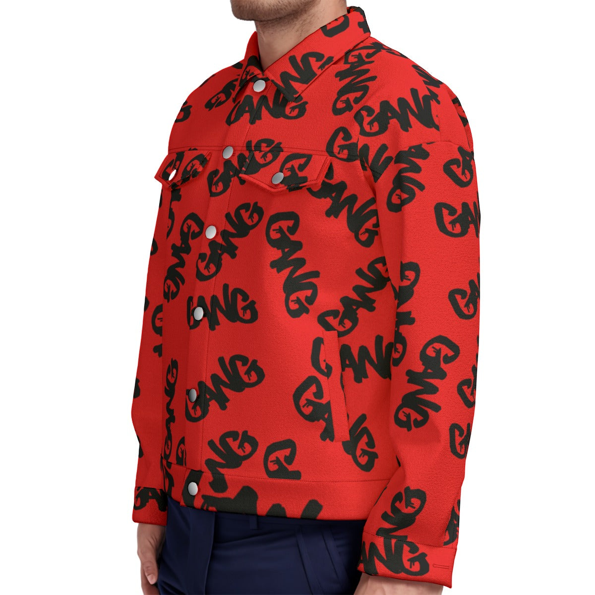 GANG X3 Unisex Lapel Jacket  Cotton
