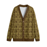 LCC VINTAGE Unisex V-neck Cardigan With Button Closure