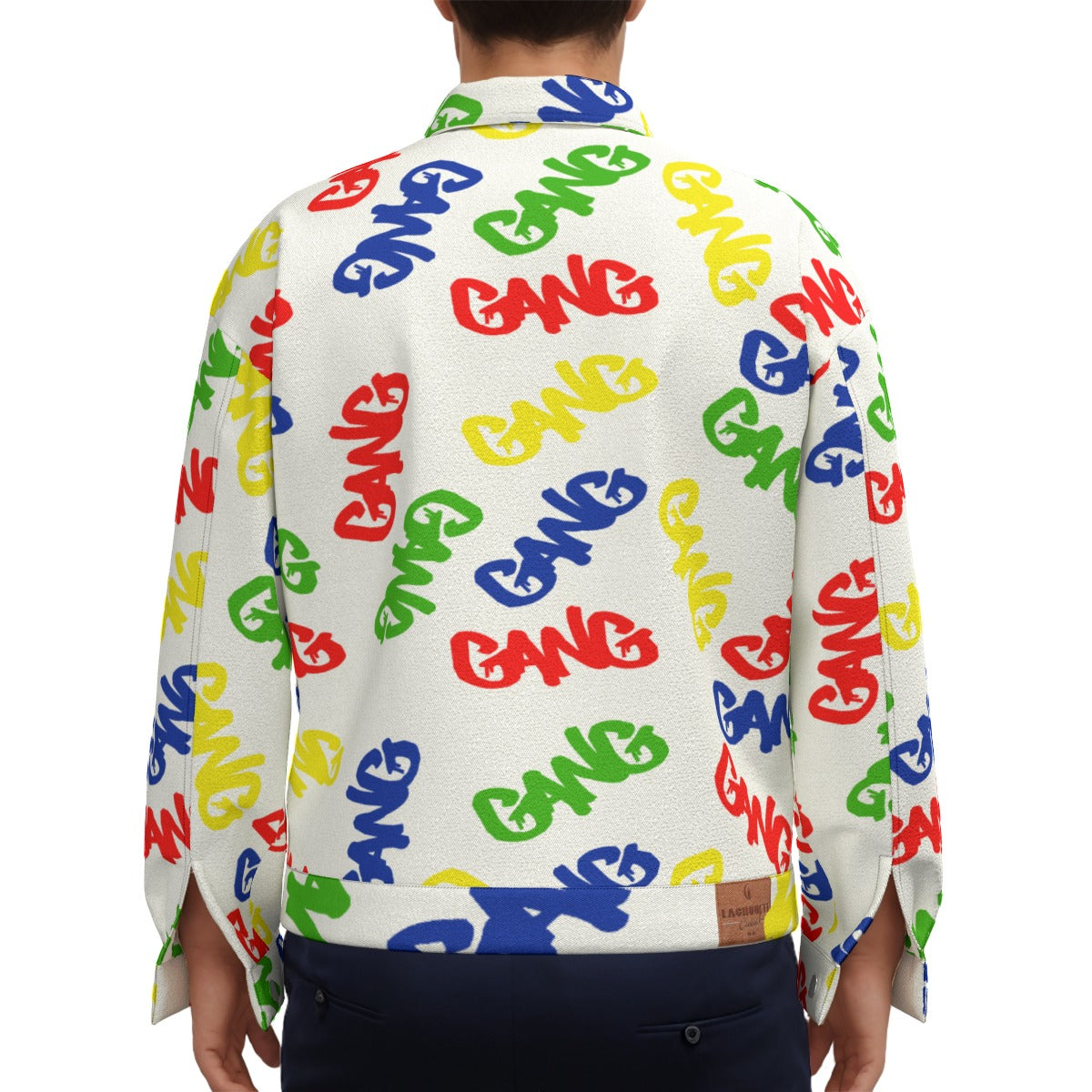 GANG X3COLOR Unisex Lapel Jacket  Cotton