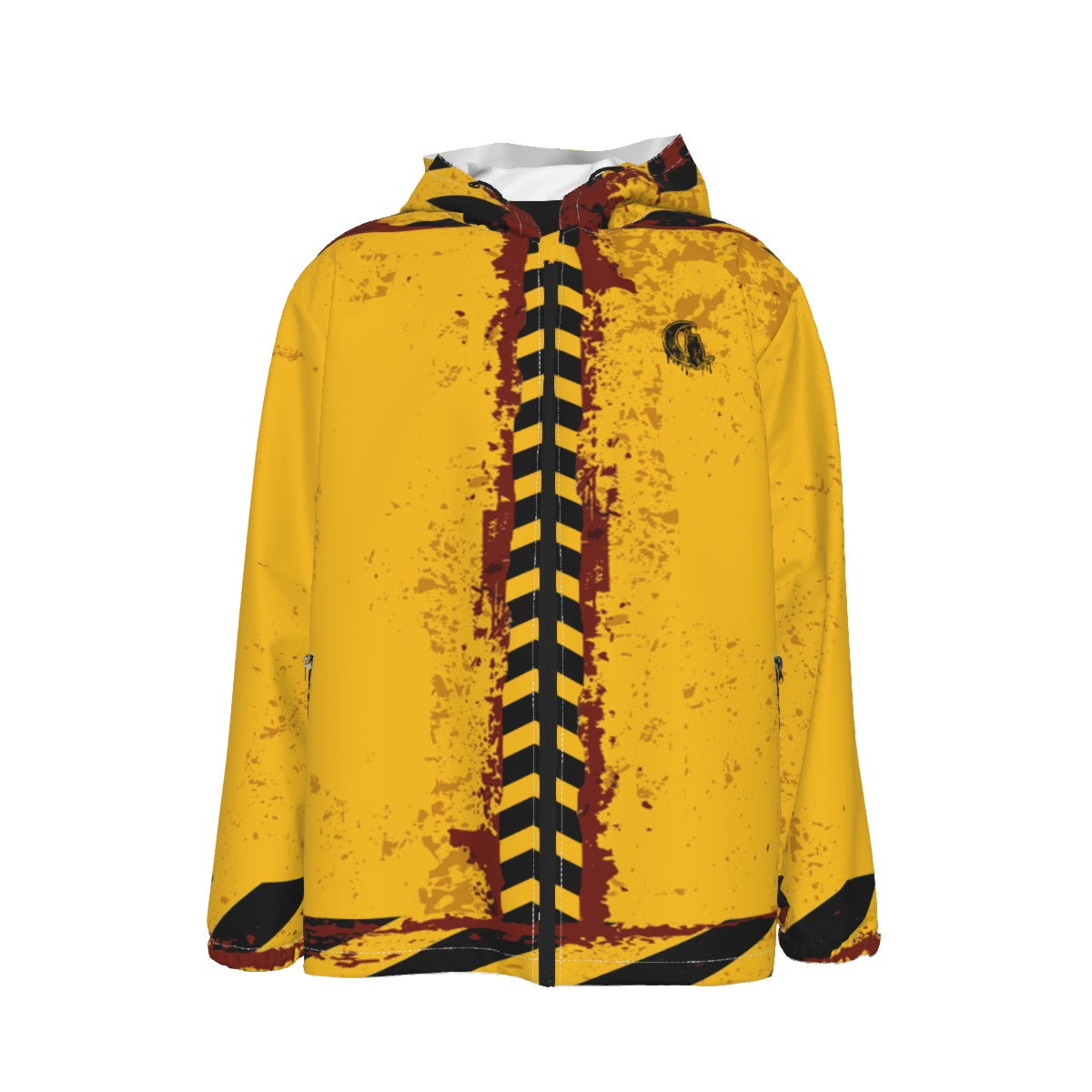 BEWARE Hooded Zipper Windproof Jacket