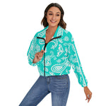 BANDANA PAISLEY TRQSE Women's Zip Jacket