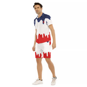 DRIPPIN WATER Men's Short Sleeve Shirt Sets