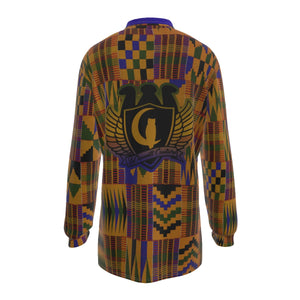 KENTE ATEF Long Sleeve Polo Shirt