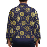 AFRICAN WARRIOR NAVY Unisex Lapel Jacket