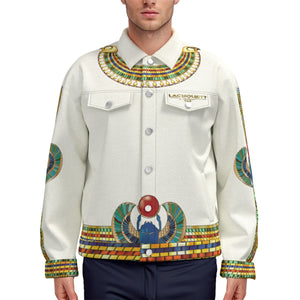 MEDJAY WHT Unisex Lapel Jacket
