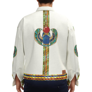 MEDJAY WHT Unisex Lapel Jacket