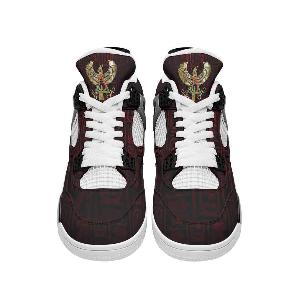 HIEROGLYPH RED Air Chouett Shoes