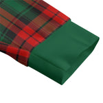 PLAID STYLE RBG1 Unisex Lapel Collar Sweater