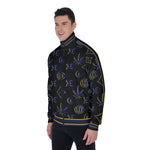 LCC WEEDY ROYAL BLC  Men's Stand Collar Jacket
