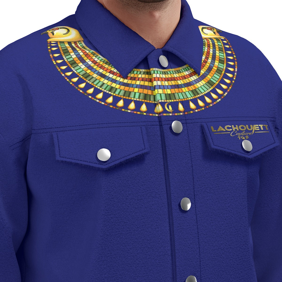 MEDJAY BLEU Unisex Lapel Jacket