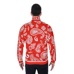 BANDANA PAISLEY Bs'UP Stand Collar Jacket