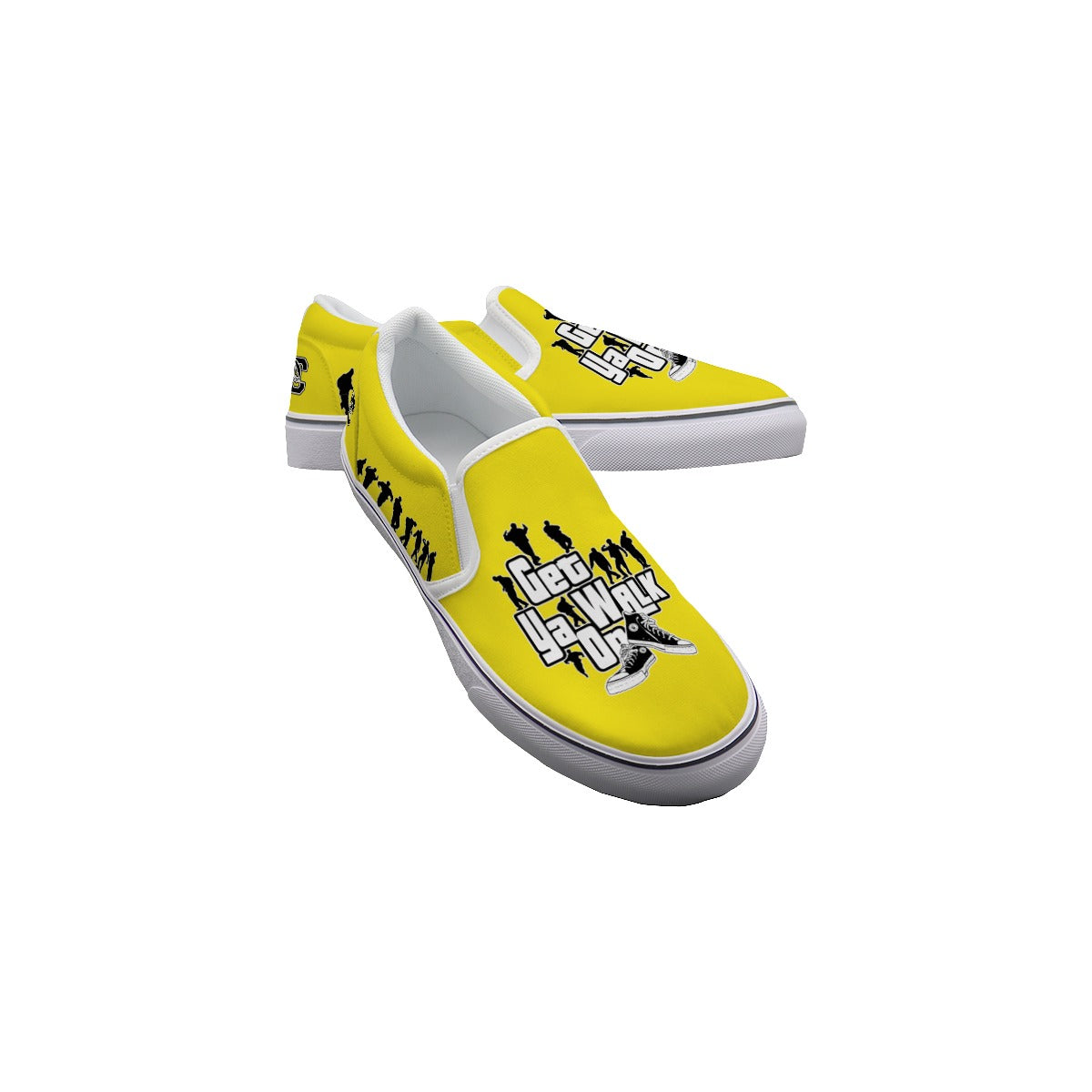 GET YA WALK ON L.K Men's Slip On Sneakers