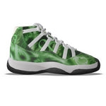 INFINITY GREEN High Top Basketball Shoes