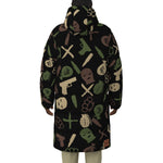 DRILLIN ARMY Unisex Long Down Jacket