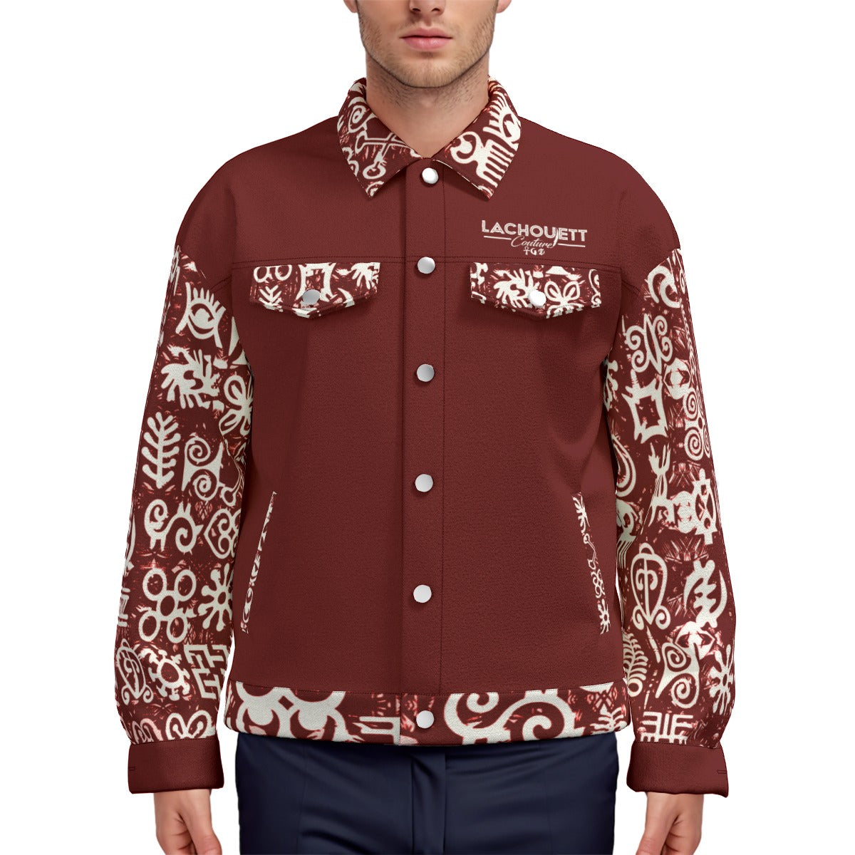 ADINKRA MIXBRDX1 Unisex Lapel Jacket