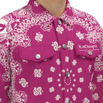 BANDANA GRAPES Unisex Lapel Jacket