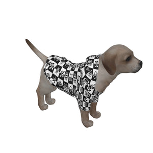 ADINKRA B&W Dog's Pullover Hoodie